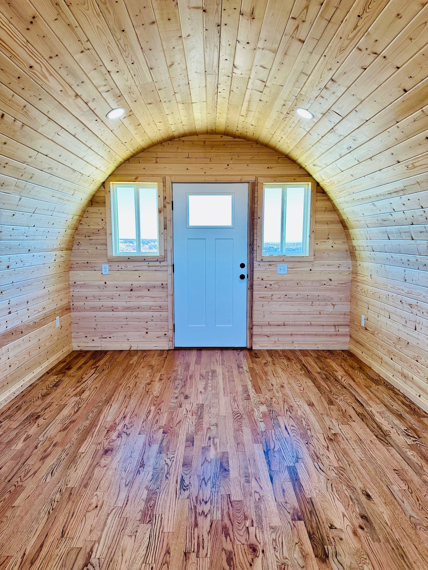 Completed Rustic Interior